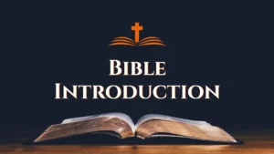 CF505 – Bible Introduction 101