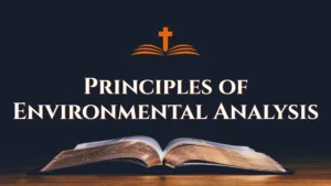 CF304 – Principals of Environmental Analysis